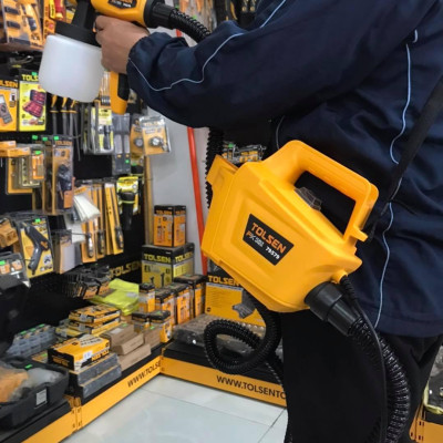 MÁY PHUN SƠN ĐỀ SÀN 650W TOLSEN 79579 - HÀNG CHÍNH HÃNG