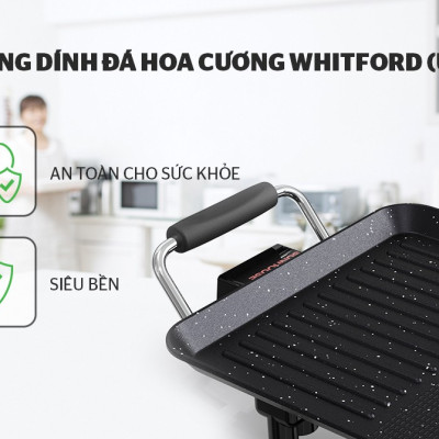 BẾP NƯỚNG ĐIỆN SUNHOUSE SHD4600 - Hàng chính hãng