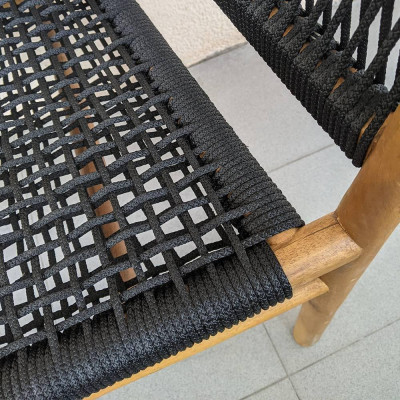 Ghế thư giãn Lisa Lounge đan dây rope