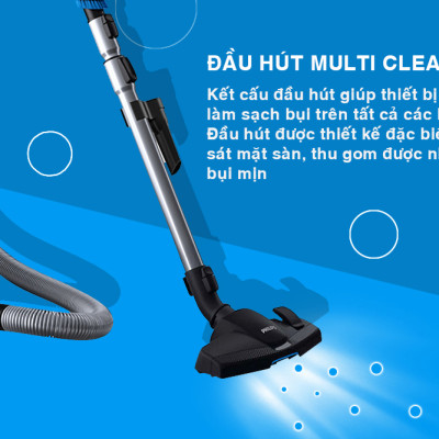 Máy Hút Bụi Philips FC9350 (1800W) - Đen - Hàng nhập khẩu