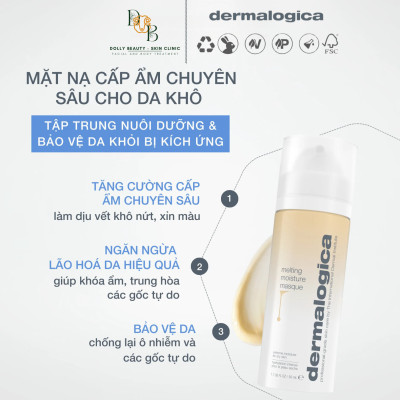 Mặt nạ cấp ẩm chuyên sâu MELTING MOISTURE MASQUE của Dermalogica