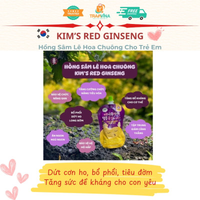 Hồng Sâm Lê Hoa Chuông Cho Trẻ Em Kim