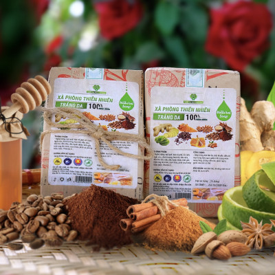 XÀ PHÒNG TRẮNG DA, GIẢM MỤN LƯNG THIÊN NHIÊN MẸ KEN -Giảm sần da, Ngừa mụn lưng, sạch cơ thể