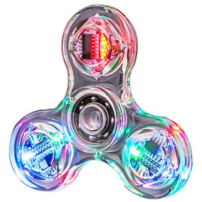 Con Quay Có Đèn Led Spinner Trong Suốt 