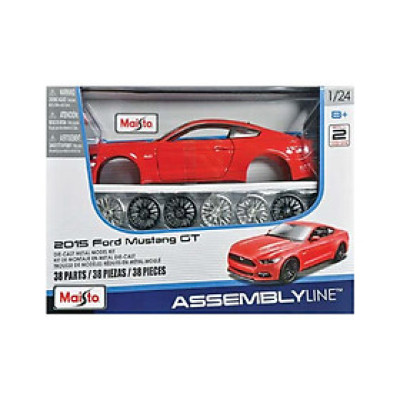 Đồ Chơi Mô Hình Lắp Ráp Xe Ô Tô 1:24 Ford Mustang Gt 2015 MAISTO 39126/MT39900