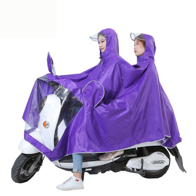 Áo mưa đôi vải dù PVC 2 lớp chống thấm