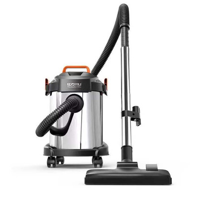 Máy hút bụi công nghiệp đa năng khô và ướt ABG Yili YLW-6263A loại 12 lít công suất 1200W - thùng inox full phụ kiện - Hàng Chính Hãng