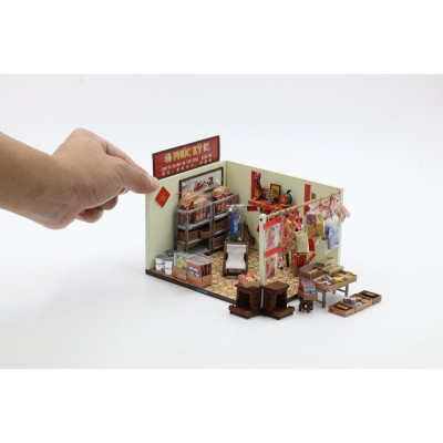 Mô Hình Tự Lắp Ráp DIY Sài Gòn Xưa - Thế Giới Tí Hon - CH135- 02 - Tháng 7