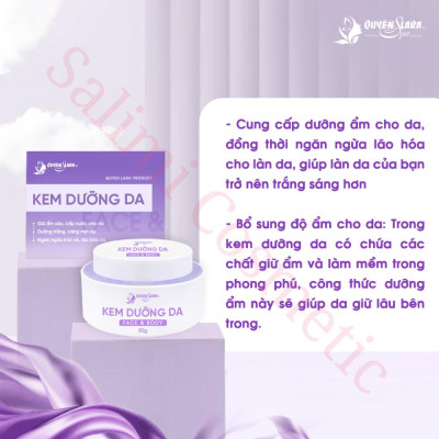 Kem Dưỡng Da FACE & BODY 50 Gram, Ngăn Ngừa Da Khô Nẻ, Dưỡng Trắng & Cấp Ẩm, Cải Thiện Da Khô Ráp