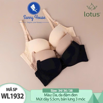 Áo Ngực Trơn Mút Dày 5.5cm WL1932 Nâng Ngực Tặng Kèm 10ml Nước Hoa Chính Hãng