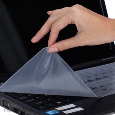 Miếng Phủ Bàn Phím Laptop 15 - 17 inch Silicon Chống Nước, Chống Bụi Bẩn - Hàng chính hãng