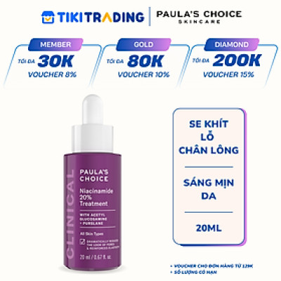 Tinh chất se khít lỗ chân lông tối ưu Paula