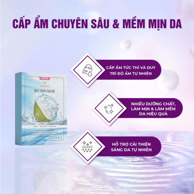 Mặt nạ sinh học dừa BESKINATY Hàn Quốc phục hồi cấp ẩm làm dịu cho mọi loại da