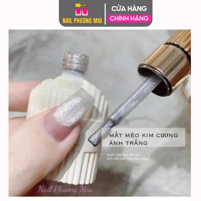 Tổng Hợp Sơn Gel Mắt Mèo Đang Hot Ánh Trăng Kim Cương Pha Lê Cực Quang Trắng, Hồng, Đỏ, Vàng Ánh Sao, Cầu Hồng, Mắt Mèo Nâu, Thạch Xám