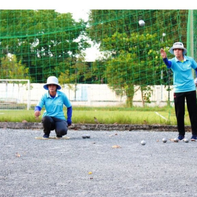 Bi sắt dùng tập luyện và thi đấu môn bi sắt chuyên nghiệp