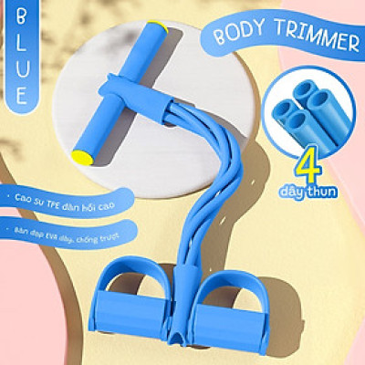 Dây Tập Bụng,Dây Kéo Đàn Hồi Kháng Lực  Ống Cao Su, Dây Kéo Tập Gym,Dây Đa Năng Tập Bụng, Thể Dục