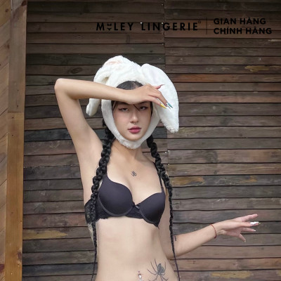 Áo Ngực Nữ Có Gọng Mút Vừa Miley Lingerie - Màu đen BRM01002