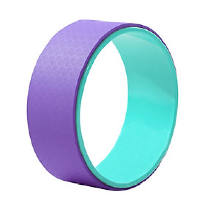 BG Vòng Tập Yoga BLUE PURPLE, Vòng Yoga Pilates Nhựa ABS 33cm Tập Lưng Cao Cấp Chính Hãng Yoga Wheel (hàng nhập khẩu)