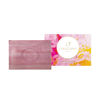 Xà Phòng Origanic Nam Việt Quất Origani Clear & Calm Cranberry Soap (125g) - Làm Sạch Dưỡng Ẩm Làm Mềm Da