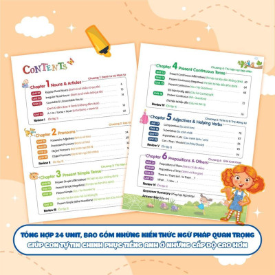 Sách - Aha Grammar - Ngữ Pháp Và Bài Tập Bổ Trợ Toàn Diện Ngữ Pháp Tiếng Anh Lớp 4 - Combo 2 Cuốn - Megabook