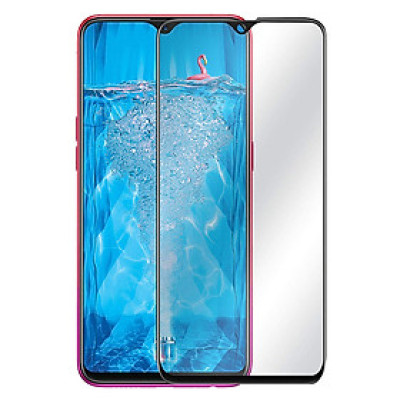 Miếng dán kính cường lực full màn hình 111D cho Oppo F9 hiệu HOTCASE (siêu mỏng chỉ 0.3mm, độ trong tuyệt đối, bo cong bảo vệ viền, độ cứng 9H) - Hàng nhập khẩu