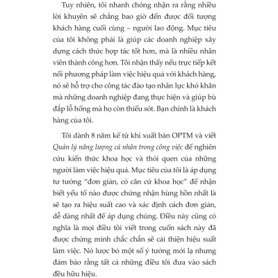 Quản Lý Năng Lượng Cá Nhân Trong Công Việc