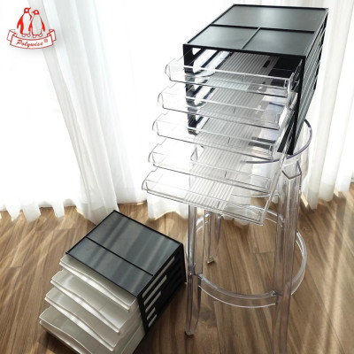 Tủ nhựa đựng tài liệu, hồ sơ giấy tờ văn bản cao cấp đa năng 4 tầng & 5 tầng - A4