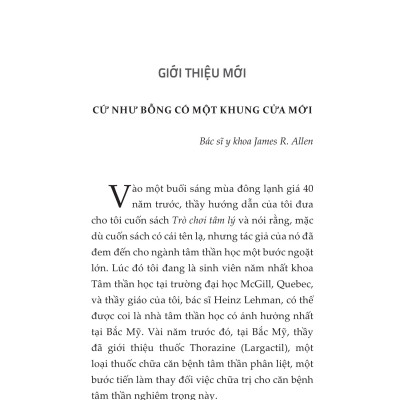 Trò Chơi Tâm Lý - Tác Giả Eric Berne (1980 Books)