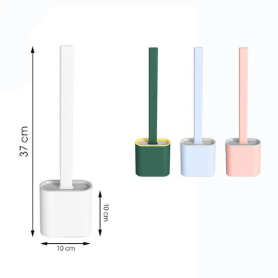 [ Xả Lỗ ] Chổi Cọ Toilet Silicon, Chổi Chà Rửa Nhà Vệ Sinh Bồn Cầu Thế Hệ Mới Siêu Sạch