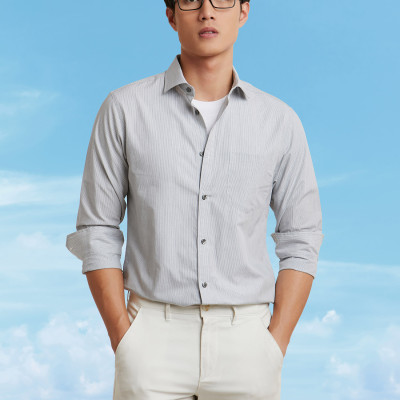 Áo Sơ Mi Nam Tay Dài N&M Thương Hiệu NINOMAXX 2101083