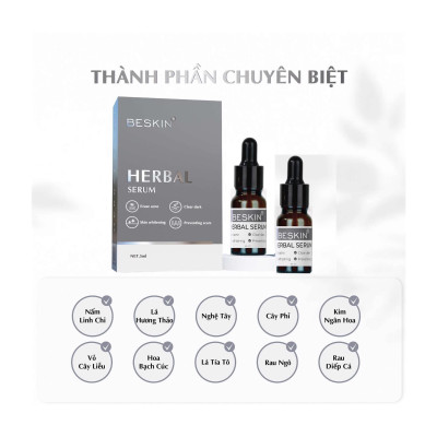 Serum Chấm Mụn Beskin 5ml, Chăm Sóc Da Làm Đẹp Da Skincare