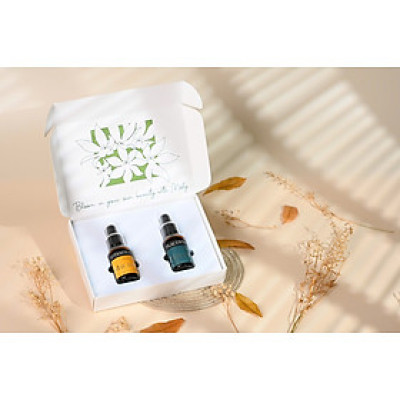 Bộ quà tặng MSE100 tinh chất nhau thai tái sinh Placenta 30ml + MSE100 tinh chất mờ nám sáng da Vitamin C 30ml - Mōly Beauty