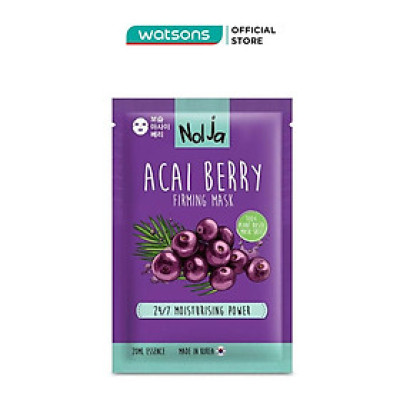 Mặt Nạ Nolja Acai Berry Dưỡng Săn Chắc Da 1 Miếng