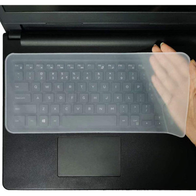 Miếng Phủ Bàn Phím Laptop 15 - 17 inch Silicon Chống Nước, Chống Bụi Bẩn - Hàng chính hãng