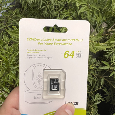 Thẻ nhớ Camera Ezviz 64Gb Class 10 Tốc Độ Cao, Cho Camera, Điện Thoại - Hàng Chính Hãng 