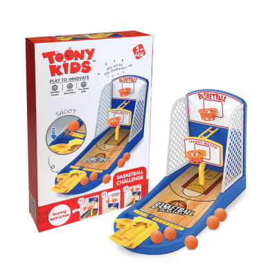 Đồ Chơi Bộ Bắn Bóng Rổ TOONYKIDS -  Đồ Chơi Vận Động Cho Bé - BASKETBALL CHALLENGE TN141 [Tặng Kèm Sticker]