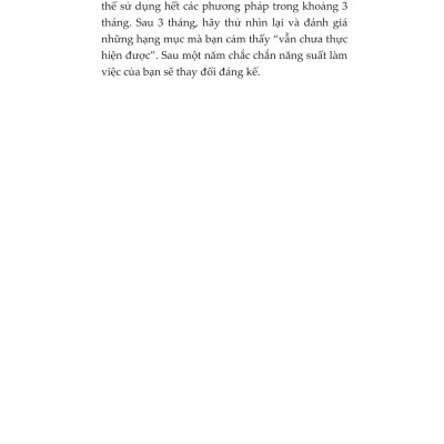 Kỹ Thuật Hack Thời Gian, Kỹ Năng Hack Hiệu Suất