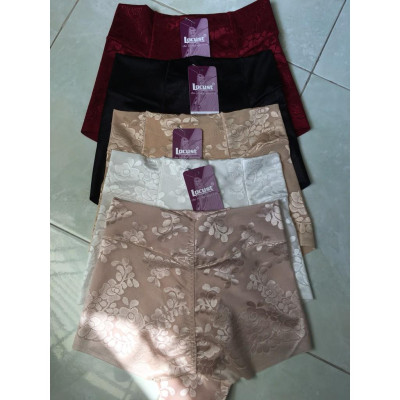 Quần Lót Nữ Gen Nhẹ Lưng Cao Gấm Hoa Locust 054 – Định Hình Eo Thon, Cạp Cao Ôm Vừa Vặn