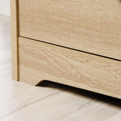 Kệ tivi gia đình bằng gỗ thiết kế thanh lịch SMLIFE Tenku