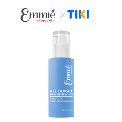 Dung dịch tẩy tế bào chết và tái tạo da Emmié All Target Skin Renewing Solution Pionin + 12% AHA/BHA/PHA (120ml) - Hàng chính hãng