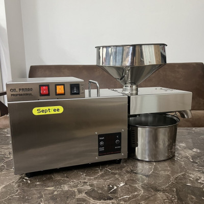 Máy ép dầu thực vật NÓNG LẠNH công nghiệp, dùng trong gia đình, nhà hàng, khách sạn thương hiệu Mỹ cao cấp Septree S9S - Hàng nhập khẩu
