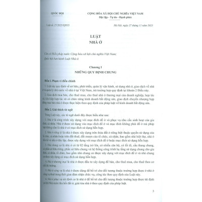 Sách - Luật Nhà Ở Và Các Văn Bản Hướng Dẫn Thi Hành  - NXB Xây Dựng