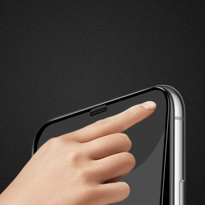 Miếng dán cường lực màn hình Iphone PRO 11 Max hiệu MIPOW KING BULL 2 Trong 1 (HÀNG CHÍNH HÃNG)