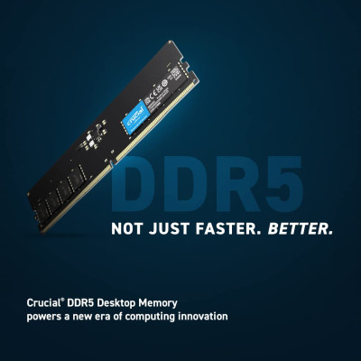 Ram PC Crucial DDR5 8GB Bus 4800 – CT8G48C40U5 - Hàng chính hãng