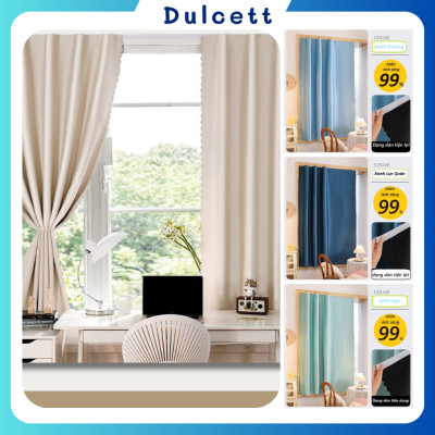 Rèm cửa sổ dán tường,rèm cửa sổ chống nắng, rèm phòng ngủ không cần khoan đục, tặng kèm miếng dán và dây buộc rèm