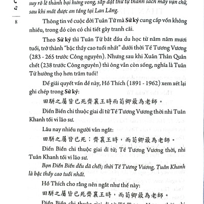 Chư Tử Tinh Tuyển - Tuân Tử (Bìa Cứng)