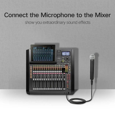 Ugreen UG20721AV131TK 5M màu Đen Cáp âm thanh 6.5mm sang cannon âm - HÀNG CHÍNH HÃNG