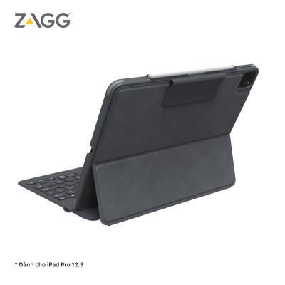 Ốp lưng kèm bàn phím ZAGG Pro Keys iPad Pro 12.9 inch - Hàng chính hãng