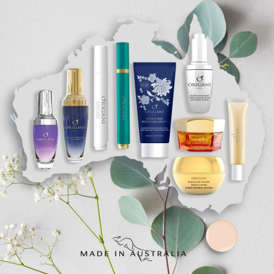 Combo Gel Dưỡng Mắt Và Serum Giảm Nếp Nhăn Origani Erda Cải Thiện Độ Đàn Hồi Của Da Ngăn Ngừa Lão Hóa - Có Chứng Nhận Organic  Của Úc