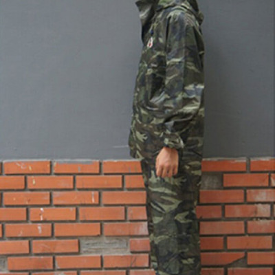 Bộ Áo Mưa Vải Dù Chống Thấm Cao Cấp Thảo Kiên - Màu Rằn ri